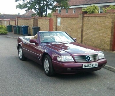 Lot 212 - 1996 Mercedes-Benz 280 SL Roadster