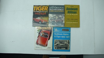 Lot 10 - motoring books and brochures