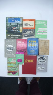 Lot 11 - Brochures and motoring books