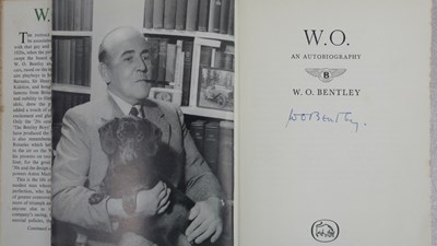Lot 24 - W. O. Bentley signed book