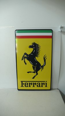 Lot 26 - Ferrari wall plaque