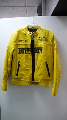 Lot 28 - A Ferrari leather jacket