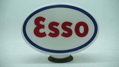 Lot 44 - Esso glass petrol