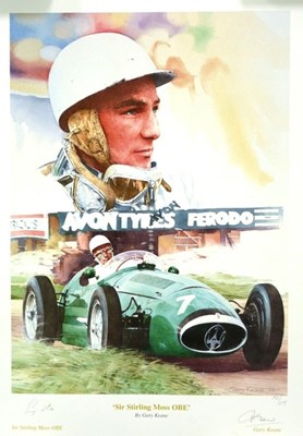 Lot 52 - Motor racing prints