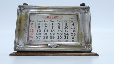 Lot 61 - Bentley desk calendar