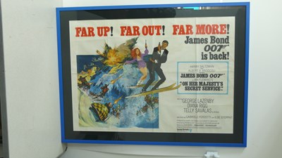 Lot 87 - James Bond film poster