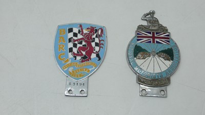 Lot 95 - National motorist badge
