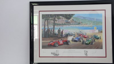 Lot 109 - Stirling's greatest drive print