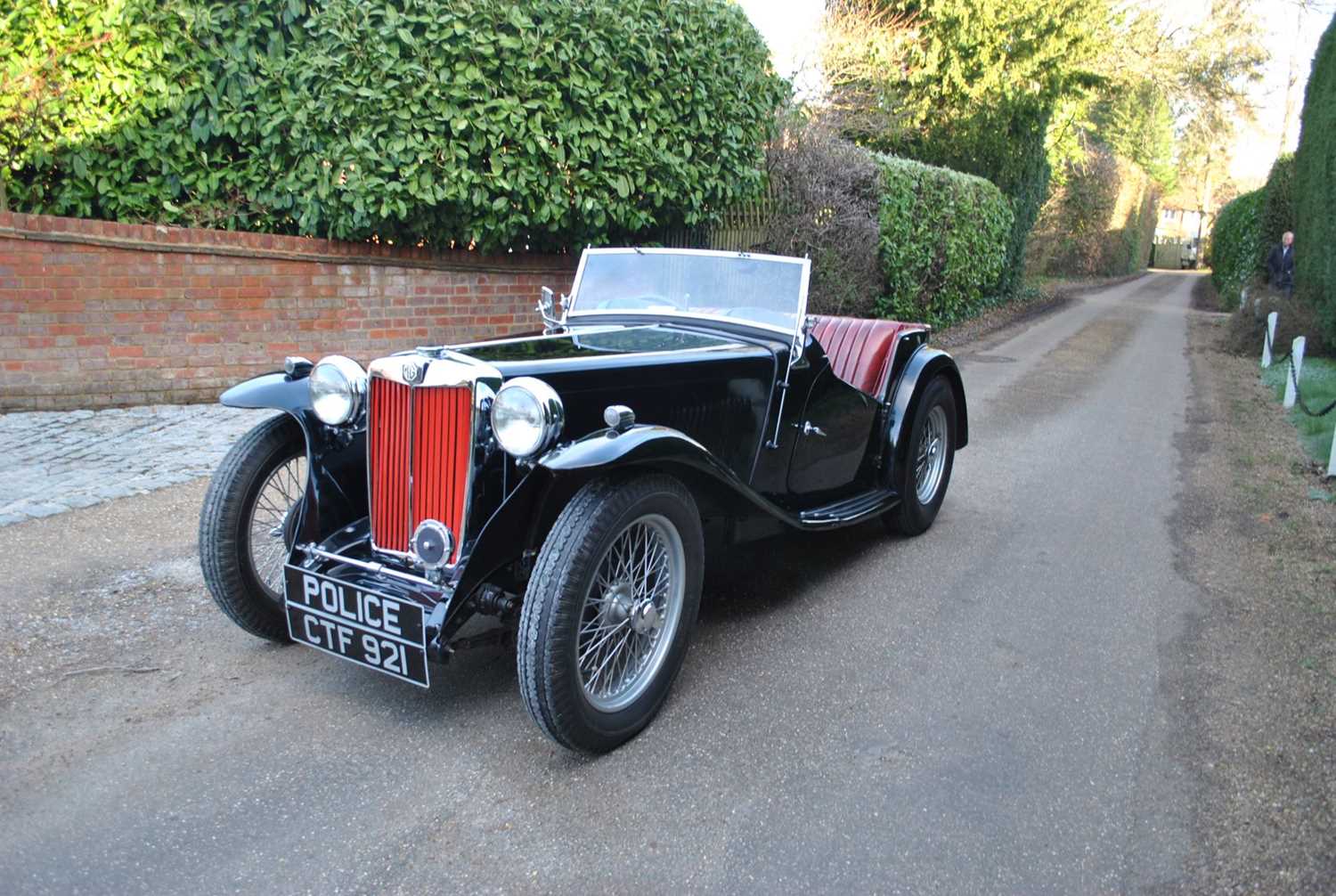 Lot 126 - 1938 MG TA Police Car