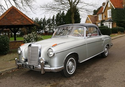 Lot 222 - 1959 Mercedes-Benz 220 SE Ponton Coupé