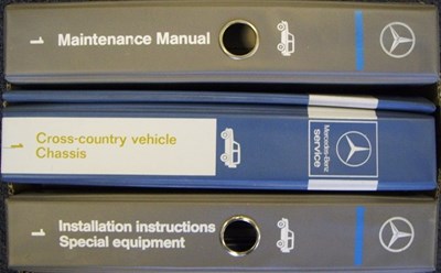 Lot 5 - Mercedes-Benz Manuals