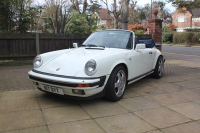 Lot 214 - 1984 Porsche 911 Carrera Cabriolet (3.2Litre)