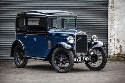 Lot 232 - 1934 Austin Seven Deluxe Box Saloon