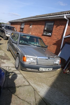 Lot 256 - 1990 Mercedes-Benz 190 (2.6 Litres)