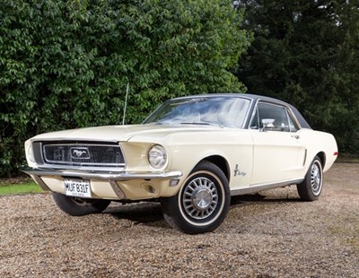 Lot 178 - 1968 Ford Mustang Notchback