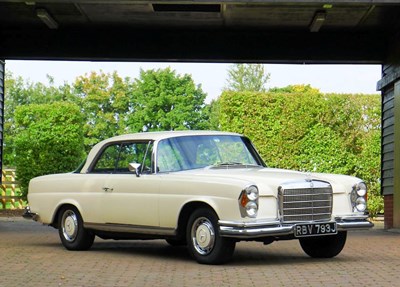 Lot 276 - 1971 Mercedes-Benz 280SE Fixedhead Coupé (3.5 litre)