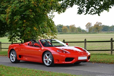 Lot 246 - 2005 Ferrari 360 Modena Spider