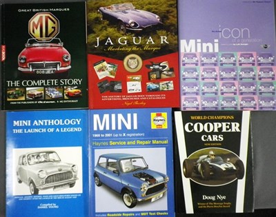 Lot 006 - 14 motoring books