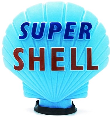 Lot 046 - A Shell petrol globe
