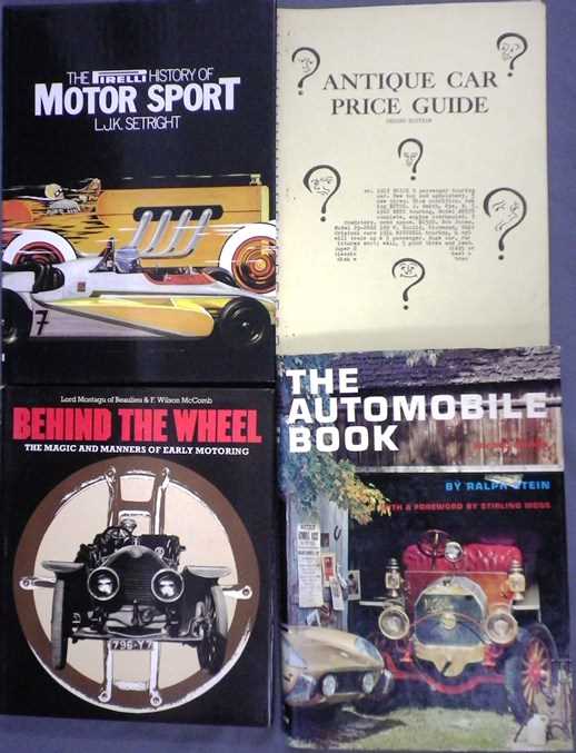 Click for high resolution Lot 51 - Twelve motoring books