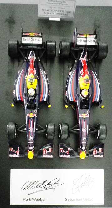 Lot 85 - Red Bull RB5 F1 models