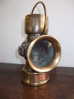 Lot 37 - Early Side Lamps