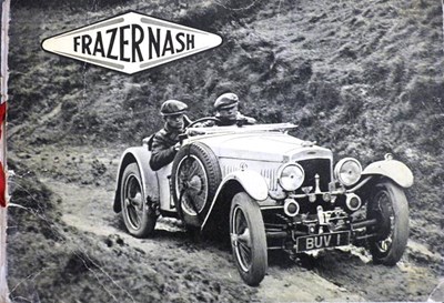 Lot 130 - Frazer Nash brochure