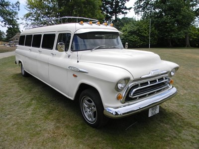 Lot 296 - 1957 Chevrolet  Stageway Carry-All Crew Bus