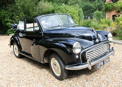 Lot 207 - 1956 Morris Minor Convertible