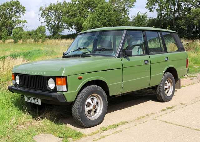 1982 Ranger Rv Lot 321 - 1982 Range Rover Classic