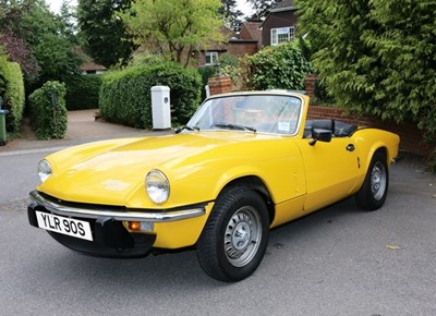 Lot 230 - 1978 Triumph Spitfire 1500