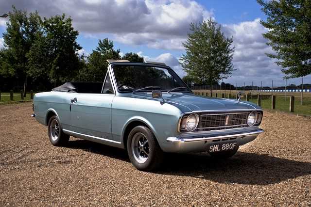 Click for high resolution Lot 240 - 1967 Ford  Cortina Mk .II 1500GT Crayford Convertible