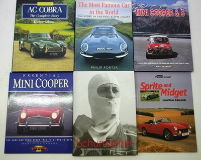 Lot 11 - 16 motoring books