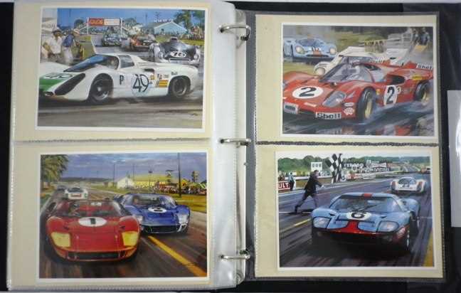 Lot 12 - 12 motor racing stickers