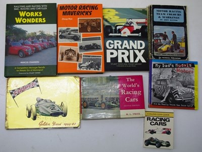 Lot 14 - 15 motoring & motor sport publications