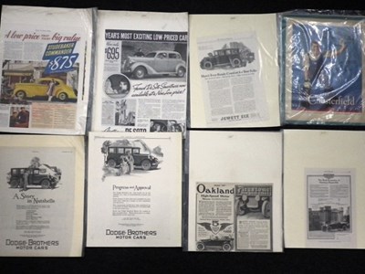 Lot 16 - 1920s/30s advertisements
