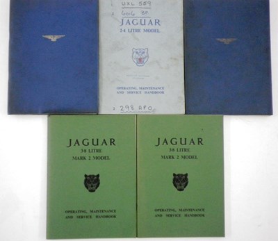 Lot 18 - Five Jaguar service manuals