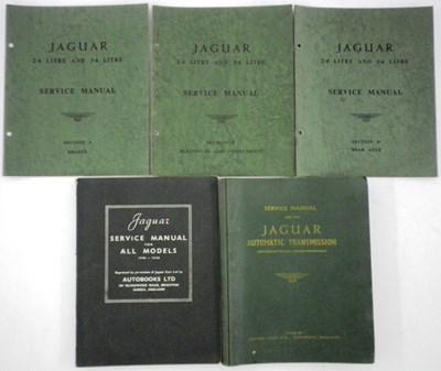 Lot 22 - Jaguar service & maintenance books