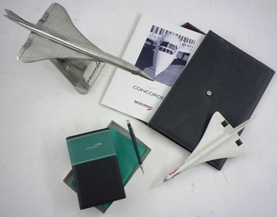 Lot 24 - A collection of Concorde items