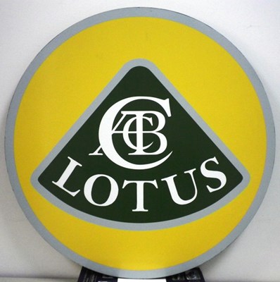 Lot 28 - Lotus garage wall plaque