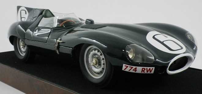 Click for high resolution Lot 71 - 1/8 scale Jaguar ‘D’ type