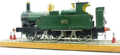 Lot 72 - 5 ¼”  live steam train engine