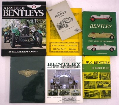 Lot 75 - Seven Bentley cars books
