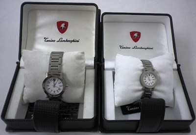 Lot 76 - Lamborghini his & hers wristwatches