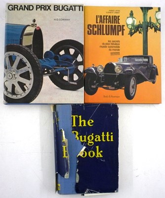 Lot 95 - Three Bugatti books
