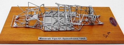 Lot 113 - 1/18 Maserati Tipo 61 space frame