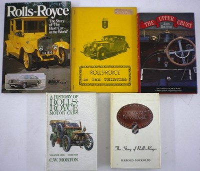 Lot 74 - Five Rolls-Royce books