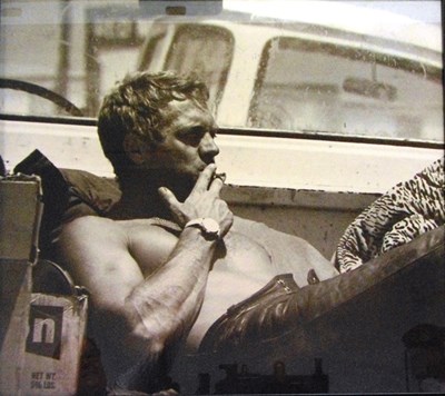 Lot 125 - Steve McQueen photo-print