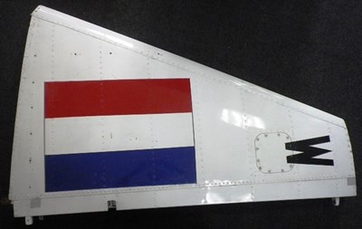 Lot 129 - Aircraft tail fin