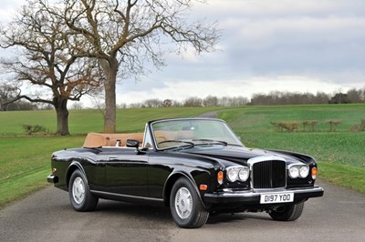 Lot 241 - 1987 Bentley Continental Drophead Coupé by Mulliner Park Ward